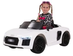 Elektroauto Audi R8 In Weiß