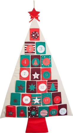 Adventskalender Baum, 65 X 117 Cm