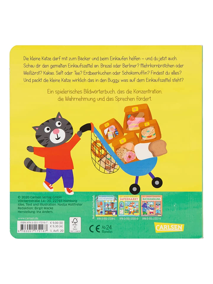 Carlsen Pappbilderbuch "Wir Spielen Einkaufen: Bäckerei" 2 Carlsen Pappbilderbuch "Wir Spielen Einkaufen: Bäckerei" – Bild 2