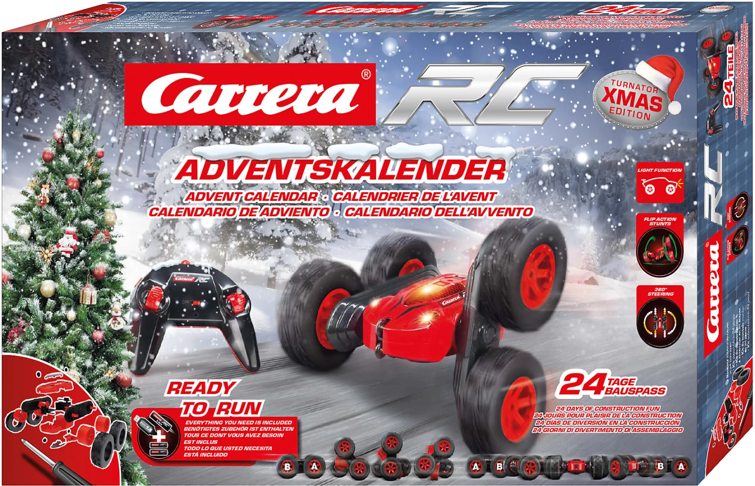 Carrera RC Adventskalender -2,4 GHz - X-Mas Turnator 1 Carrera RC Adventskalender -2,4 GHz - X-Mas Turnator