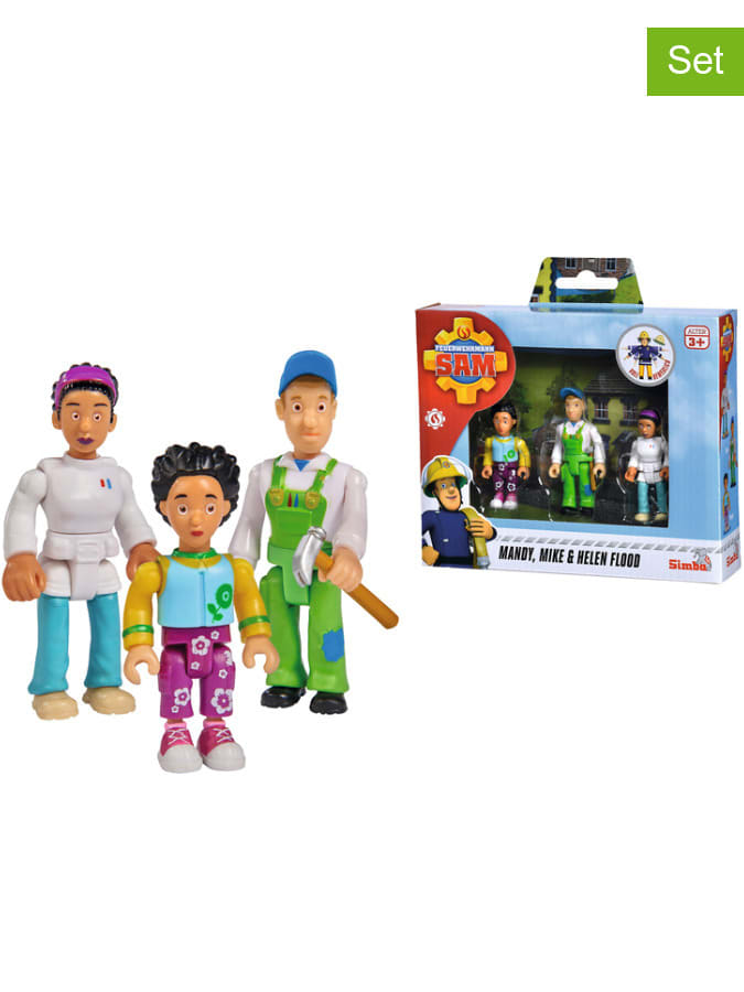 Schleich Store -Schleich Store feuerwehrmann sam 3tlg set spielfiguren familie flood ab 3 jahren 5