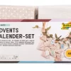 FOLIA Adventskalender-Set BASIC, Stoffbeutel, 49-teilig, Beutelgröße 10x13cm,...