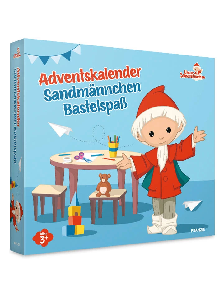 Adventskalender "Bastelspaß Mit Dem Sandmännchen" - Ab 3 Jahren 2 Adventskalender "Bastelspaß Mit Dem Sandmännchen" - Ab 3 Jahren – Bild 2