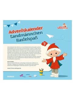 Adventskalender "Bastelspaß Mit Dem Sandmännchen" - Ab 3 Jahren 5 Adventskalender "Bastelspaß Mit Dem Sandmännchen" - Ab 3 Jahren -Schleich Store franzis adventskalender bastelspass mit dem sandmannchen ab 3 jahren 2