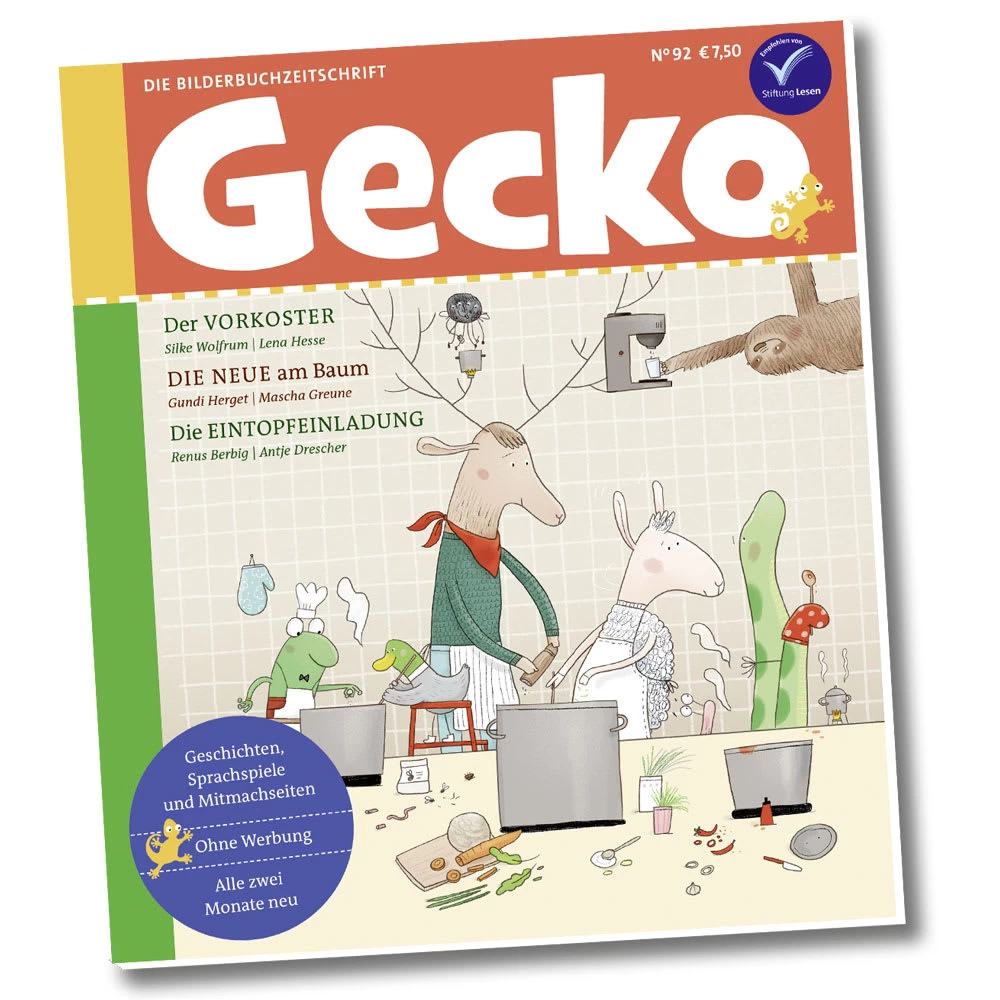 Einzelheft "Gecko Kinderzeitschrift" 92 1 Einzelheft "Gecko Kinderzeitschrift" 92