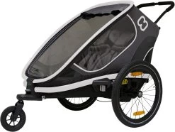 Hamax Fahrradanhänger OUTBACK Zweisitzer (incl. Bicycle Arm & Stroller Wheel)...