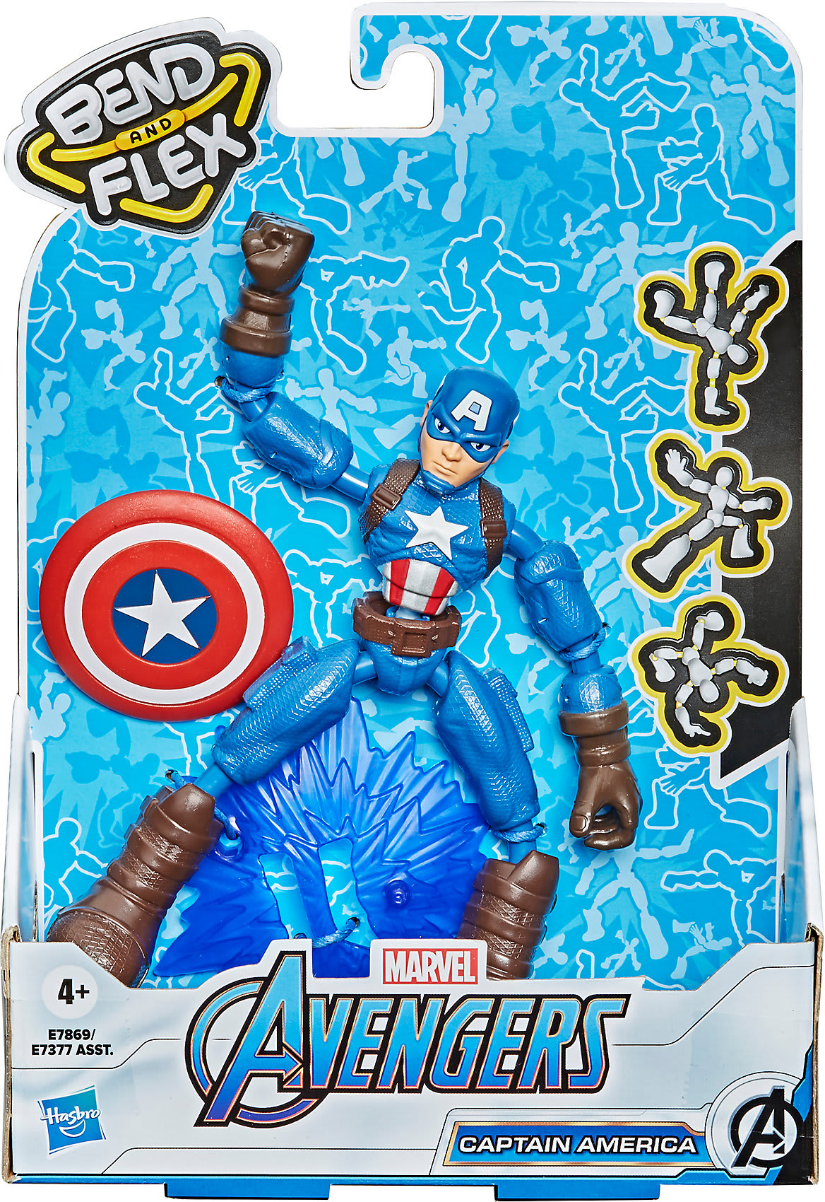 Schleich Store -Schleich Store hasbro marvel avengers bend and flex captain america 1 1