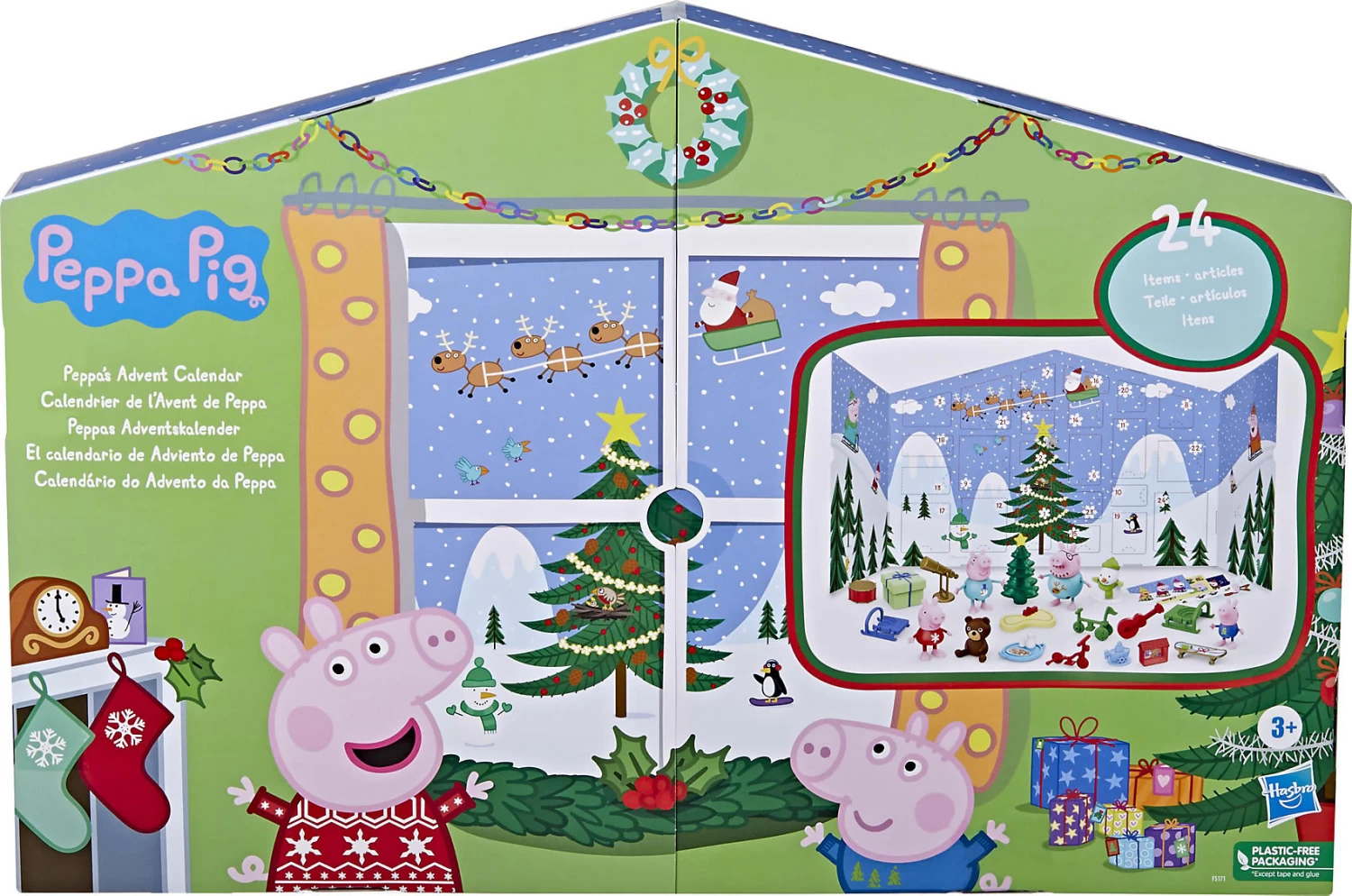 Hasbro Peppas Adventskalender 2 Hasbro Peppas Adventskalender – Bild 2
