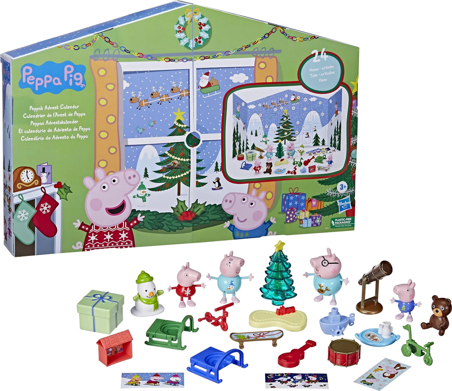 Hasbro Peppas Adventskalender 1 Hasbro Peppas Adventskalender