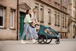 HAUCK Dryk Duo Fahrradanhänger Und Buggy (bis 44kg), Grau/schwarz, Zweisitzer -Schleich Store hauck dryk duo fahrradanhanger und buggy bis 44kg grau schwarz zweisitzer 3