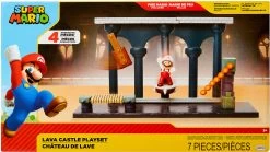 JAKKS PACIFIC Nintendo Super Mario - Multipack Spielset - Lawa Schloss Inkl. Mario... -Schleich Store jakks pacific nintendo super mario multipack spielset lawa schloss inkl mario 6