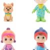 JAZWARES CoComelon - Familie 4er Figuren-Set - Winter