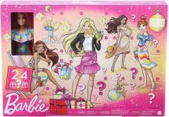 MATTEL Barbie Adventskalender 2022 Inkl. Puppe (blond), Zubehör