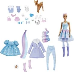 MATTEL Barbie Color Reveal Adventskalender Refresh -Schleich Store mattel barbie color reveal adventskalender refresh 5