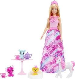 MATTEL Barbie Dreamtopia Märchen-Adventskalender 2022, Meerjungfrau-/Prinzessin-Pu... -Schleich Store mattel barbie dreamtopia marchen adventskalender 2022 meerjungfrau prinzessin pu 2