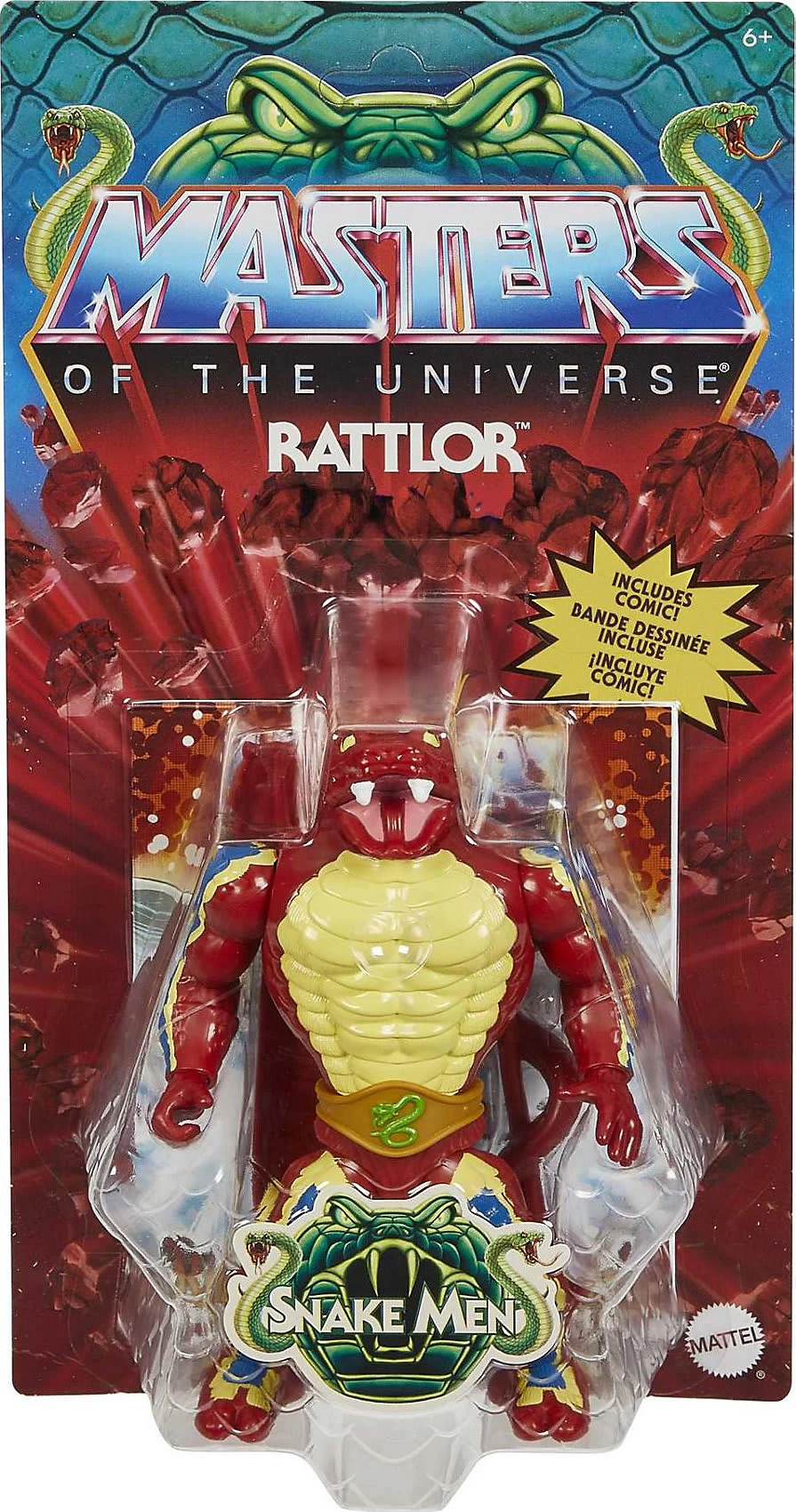 MATTEL Masters Of The Universe Origins Actionfigur Core RATTLOR 6 MATTEL Masters Of The Universe Origins Actionfigur Core RATTLOR – Bild 6