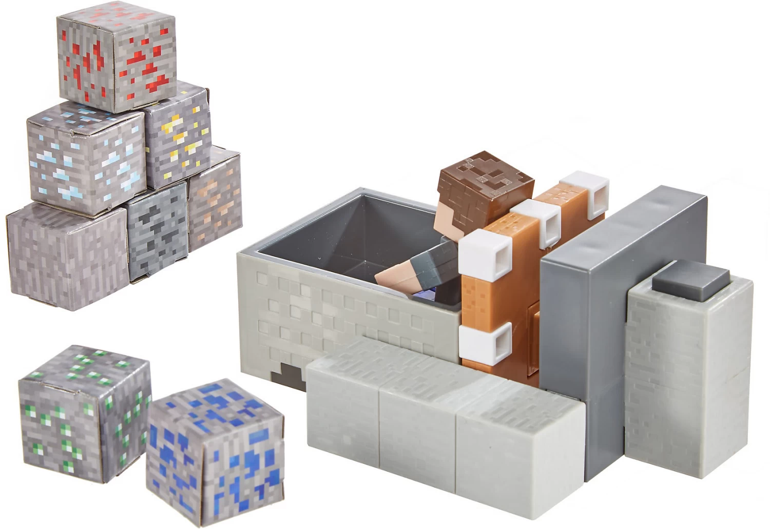 MATTEL Minecraft Minecart Mayhem Spielset Mit Steve-Figur Und Zubehör 4 MATTEL Minecraft Minecart Mayhem Spielset Mit Steve-Figur Und Zubehör – Bild 4