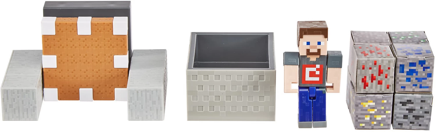 MATTEL Minecraft Minecart Mayhem Spielset Mit Steve-Figur Und Zubehör 1 MATTEL Minecraft Minecart Mayhem Spielset Mit Steve-Figur Und Zubehör