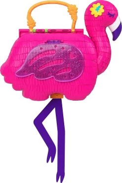 MATTEL Polly Pocket Flamingo-Party Spielset -Schleich Store mattel polly pocket flamingo party spielset 2