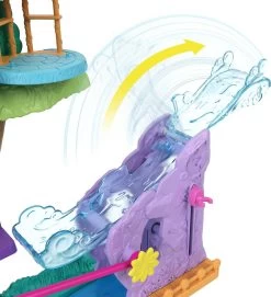 MATTEL Polly Pocket Tierparty Baumhaus Spiel-Set Inkl. 2 Figuren Inkl. Zubehör -Schleich Store mattel polly pocket tierparty baumhaus spiel set inkl 2 figuren inkl zubehor 3