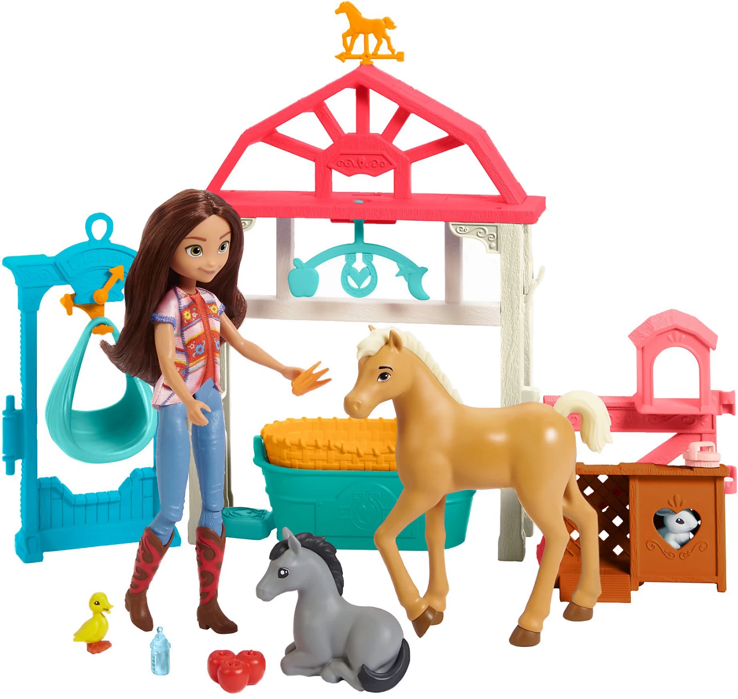 MATTEL Spirit Luckys Tierbaby-Pflegestation Mit Pony & Fohlen 4 MATTEL Spirit Luckys Tierbaby-Pflegestation Mit Pony & Fohlen – Bild 4