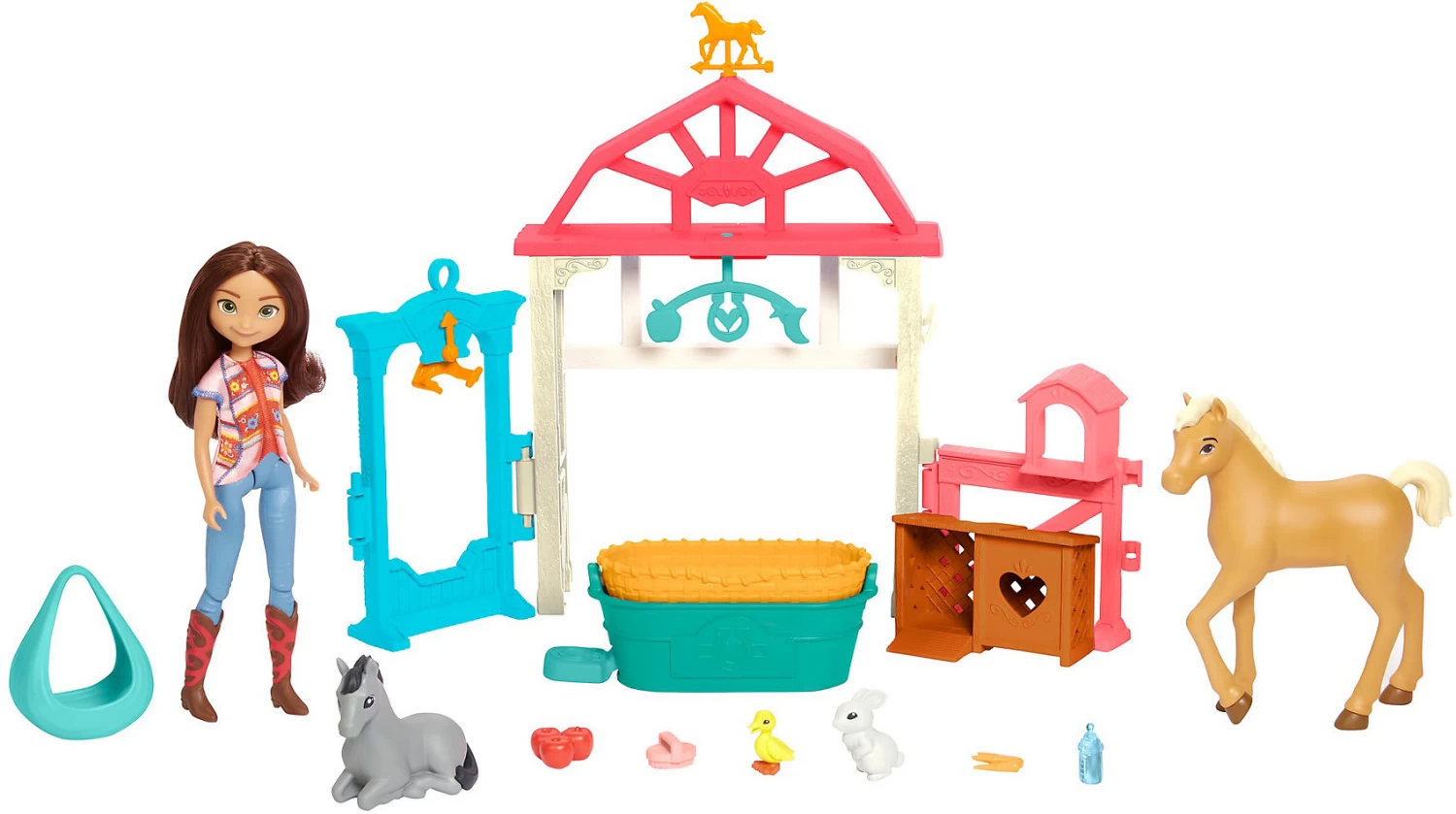 MATTEL Spirit Luckys Tierbaby-Pflegestation Mit Pony & Fohlen 1 MATTEL Spirit Luckys Tierbaby-Pflegestation Mit Pony & Fohlen