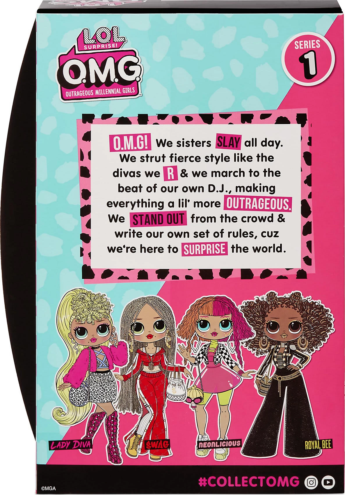 MGA L.O.L. Surprise OMG HoS Doll Series 1- Lady Diva 5 MGA L.O.L. Surprise OMG HoS Doll Series 1- Lady Diva – Bild 5