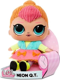 MGA L.O.L. Surprise Plush - Neon QT 7 MGA L.O.L. Surprise Plush - Neon QT -Schleich Store mga l o l surprise plush neon qt 3