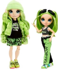 MGA Rainbow High Junior High Fashion Doll - Jade Hunter (Green) 17 MGA Rainbow High Junior High Fashion Doll - Jade Hunter (Green) -Schleich Store mga rainbow high junior high fashion doll jade hunter green 7