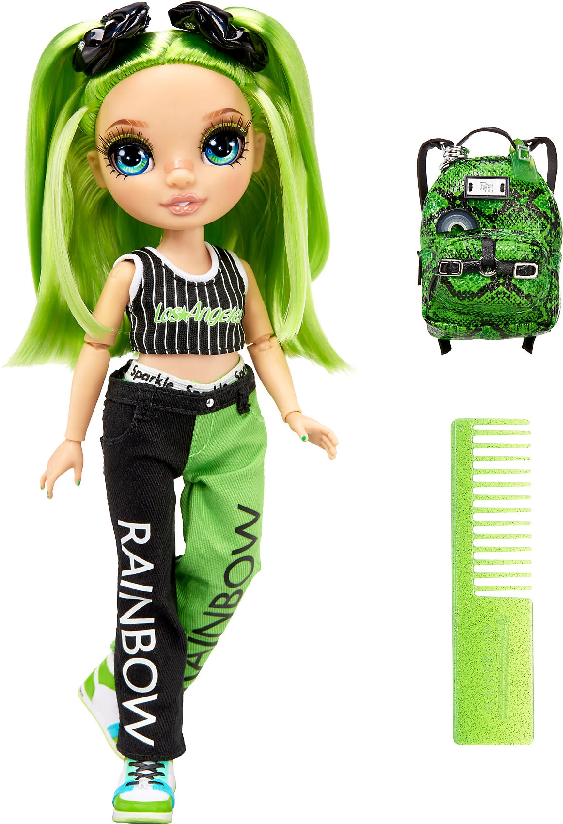 MGA Rainbow High Junior High Fashion Doll - Jade Hunter (Green) 9 MGA Rainbow High Junior High Fashion Doll - Jade Hunter (Green) – Bild 9