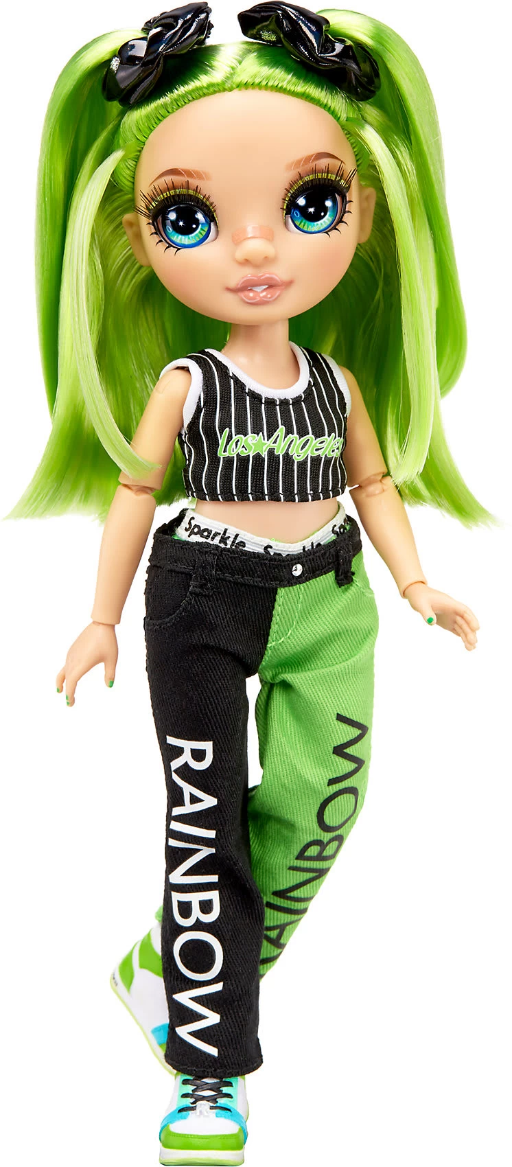 MGA Rainbow High Junior High Fashion Doll - Jade Hunter (Green) 1 MGA Rainbow High Junior High Fashion Doll - Jade Hunter (Green)