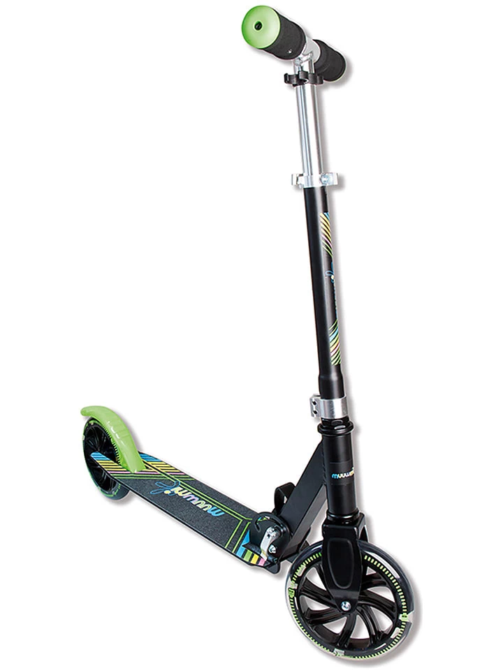 Scooter "Muuwmi NEON 180" In Schwarz/ Grün - Ab 6 Jahren 1 Scooter "Muuwmi NEON 180" In Schwarz/ Grün - Ab 6 Jahren