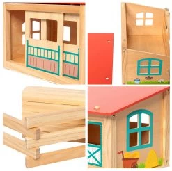 Pferdestall Aus Holz -Schleich Store mytoys originals pferdestall aus holz 4