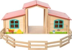 Pferdestall Aus Holz -Schleich Store mytoys originals pferdestall aus holz 5