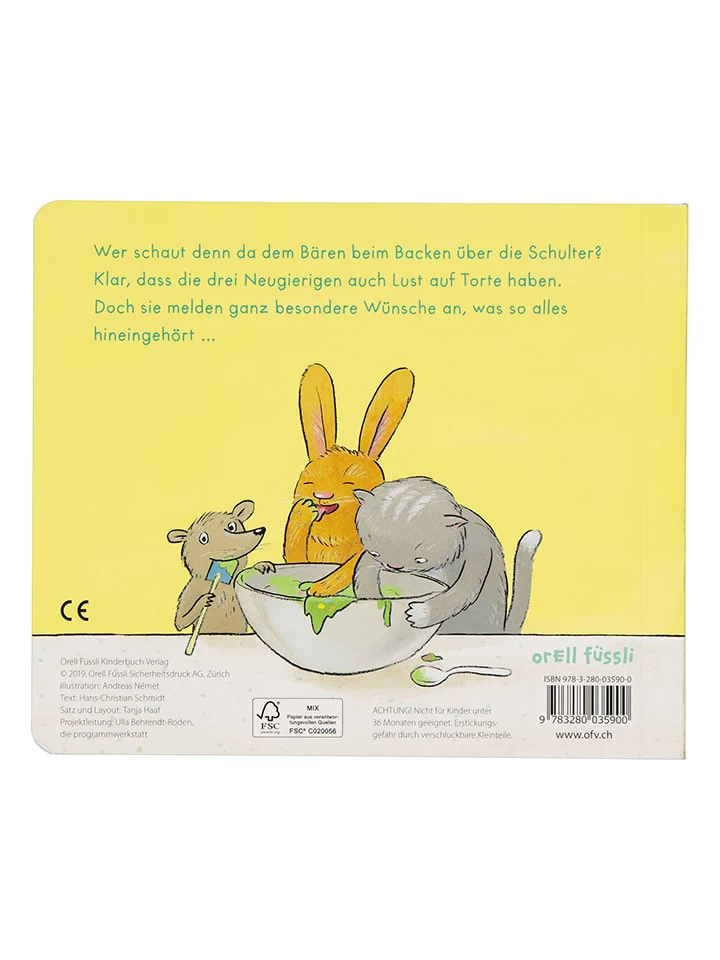 Bilderbuch "Auf Die Torte, Fertig, Los!" 2 Bilderbuch "Auf Die Torte, Fertig, Los!" – Bild 2