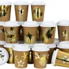 Adventskalender Kaffeebecher 200 Ml Braun-gold