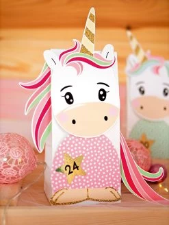 Adventskalender-Set Einhorn - Vorgestanzt - Mit Goldenen Zahlen 10 Adventskalender-Set Einhorn - Vorgestanzt - Mit Goldenen Zahlen -Schleich Store papierdrachen adventskalender set einhorn vorgestanzt mit goldenen zahlen 4
