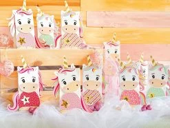 Adventskalender-Set Einhorn - Vorgestanzt - Mit Goldenen Zahlen 11 Adventskalender-Set Einhorn - Vorgestanzt - Mit Goldenen Zahlen -Schleich Store papierdrachen adventskalender set einhorn vorgestanzt mit goldenen zahlen 5
