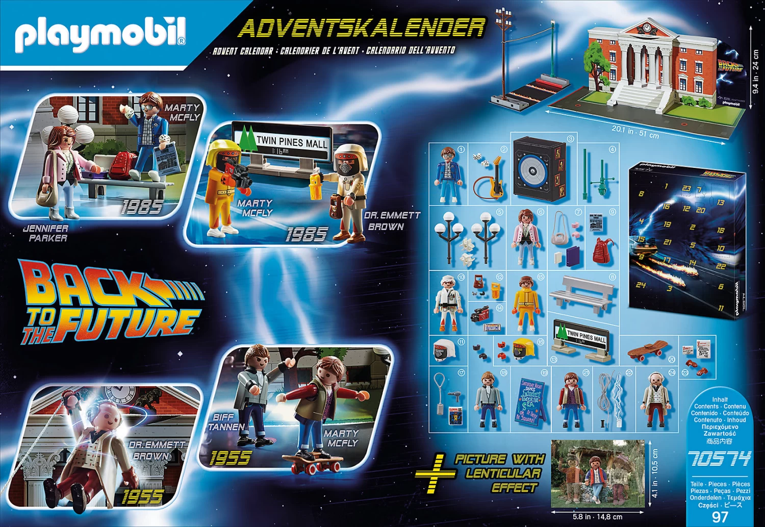 Playmobil 70574 Adventskalender "Back To The Future" 3 Playmobil 70574 Adventskalender "Back To The Future" – Bild 3