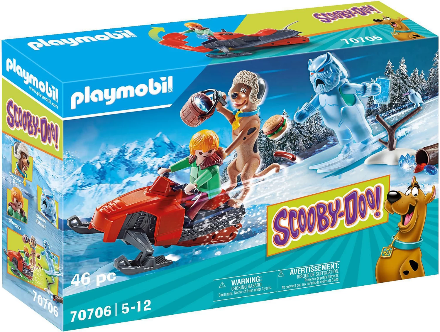 Playmobil 70706 SCOOBY-DOO! Abenteuer Mit Snow Ghost 1 Playmobil 70706 SCOOBY-DOO! Abenteuer Mit Snow Ghost
