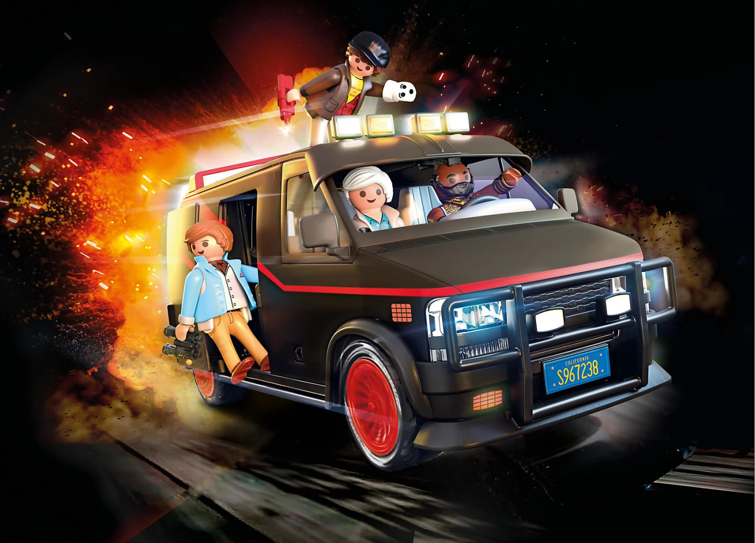 Playmobil 70750 The A-Team Van 2 Playmobil 70750 The A-Team Van – Bild 2
