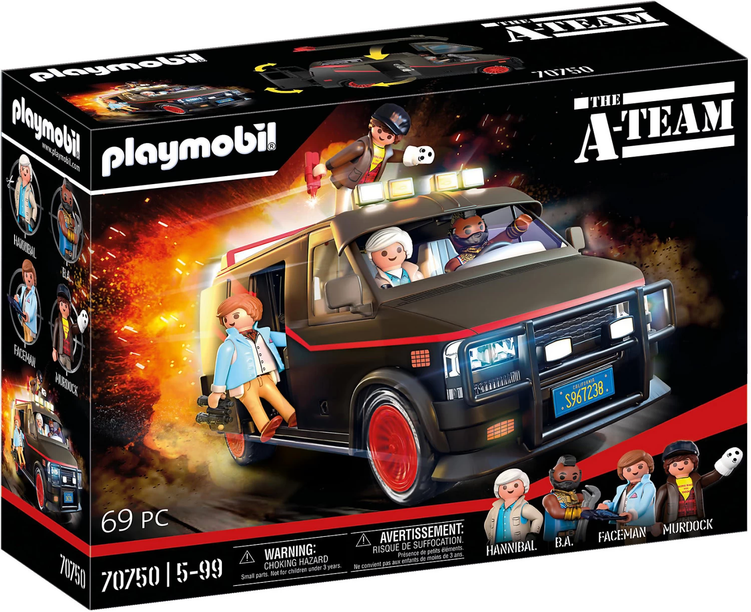 Playmobil 70750 The A-Team Van 1 Playmobil 70750 The A-Team Van