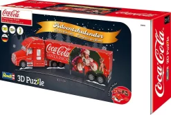 Revell Adventskalender Coca-Cola Weihnachtstruck, 3D Puzzle, 83 Teile, 42,5 Cm -Schleich Store revell adventskalender coca cola weihnachtstruck 3d puzzle 83 teile 42 5 cm 3