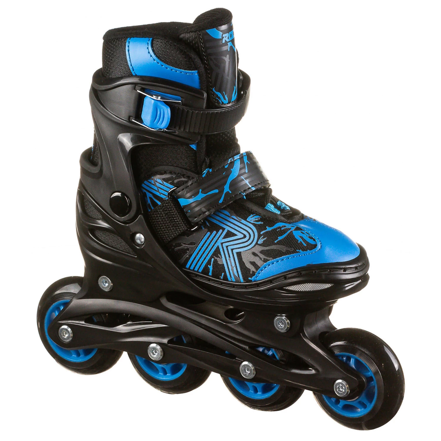 Roces Inlineskates Jokey 3.0 Boy, Schwarz/blau 2 Roces Inlineskates Jokey 3.0 Boy, Schwarz/blau – Bild 2