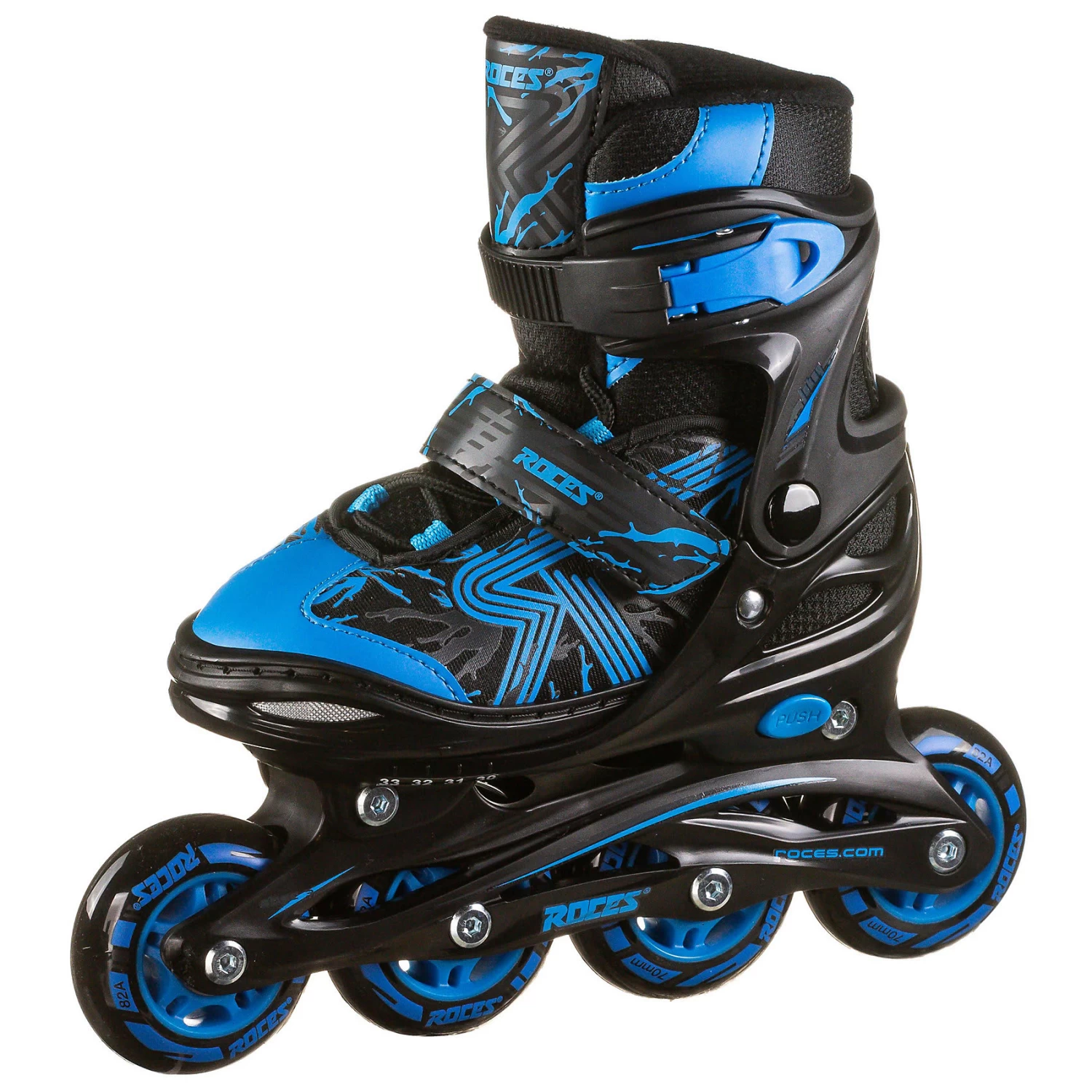 Roces Inlineskates Jokey 3.0 Boy, Schwarz/blau 1 Roces Inlineskates Jokey 3.0 Boy, Schwarz/blau
