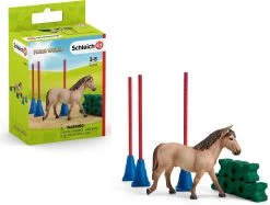 Schleich 42483 Farm World: Pony Slalom
