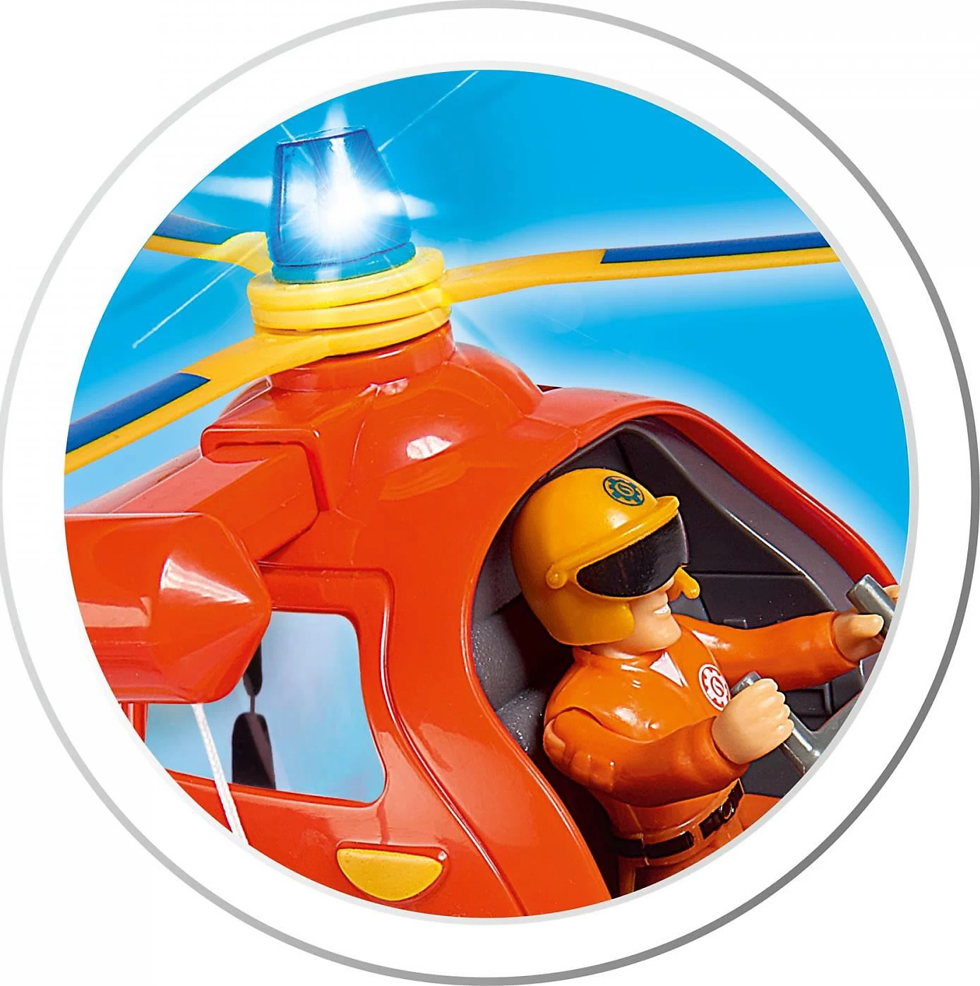 SIMBA Sam Hubschrauber Wallaby Mit Figur 7 SIMBA Sam Hubschrauber Wallaby Mit Figur – Bild 7