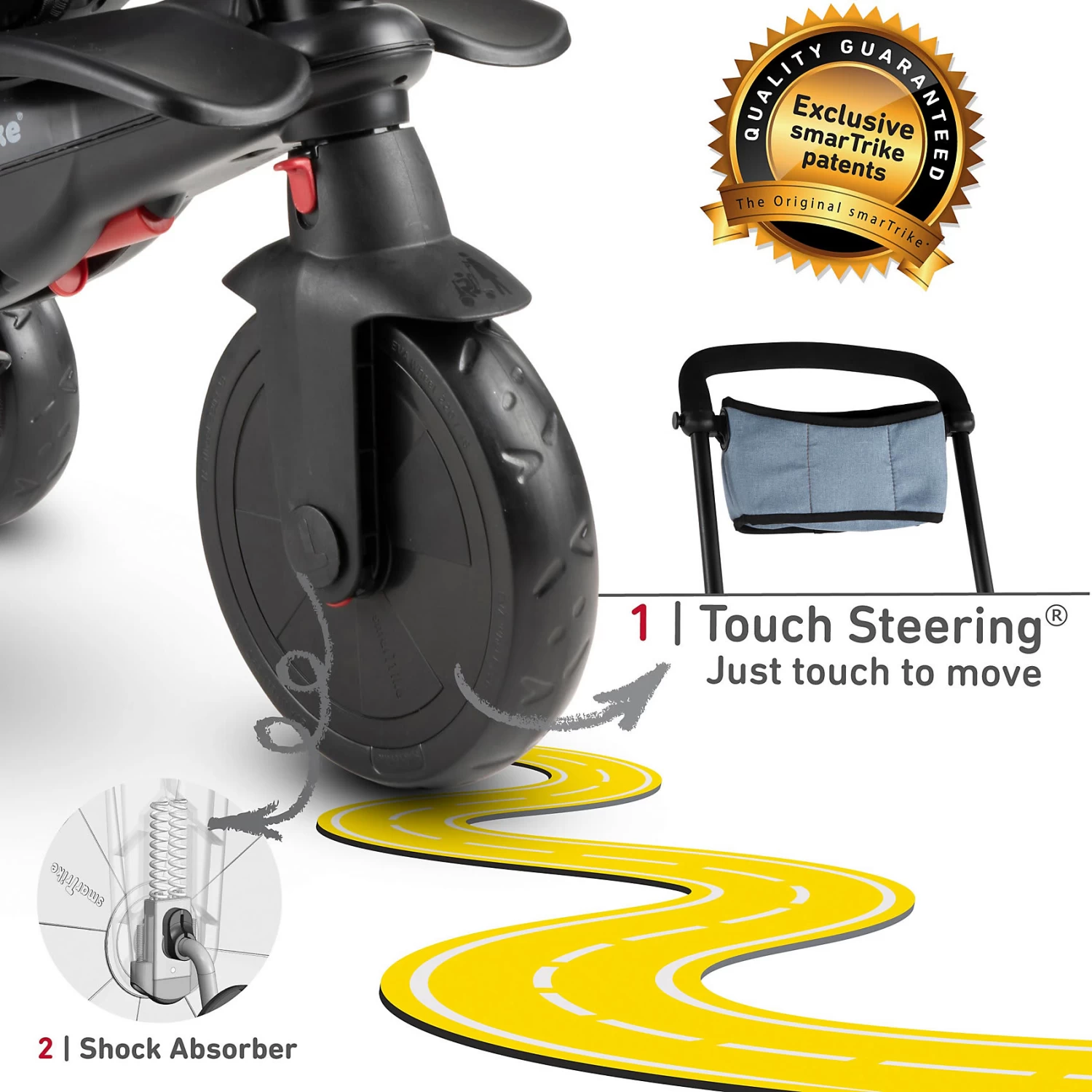 Smartrike Dreirad SmarTfold 700S 4 Smartrike Dreirad SmarTfold 700S – Bild 4
