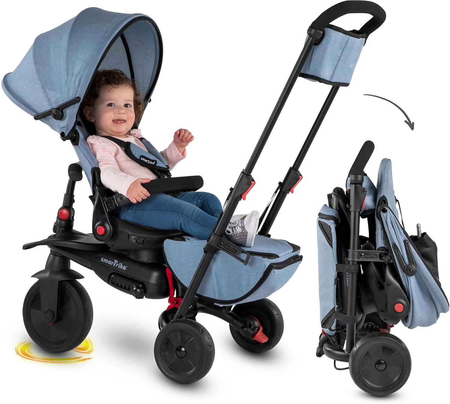 Smartrike Dreirad SmarTfold 700S 7 Smartrike Dreirad SmarTfold 700S – Bild 7