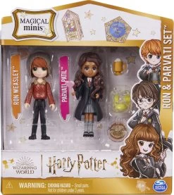 SPIN MASTER Wizarding World Harry Potter - Freunde Spielset Mit Ron Weasley Und Parvati...